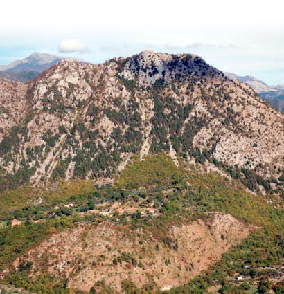 Le Monte Cifalco – Prise de vue de la cote 862 - Photographie FLG - Tous droits réservés