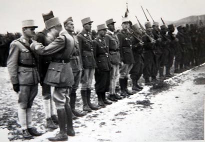 Le lieutenant Jordy décoré de la Légion d’Honneur