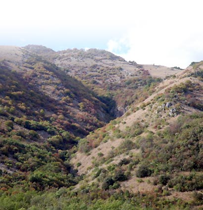 Le Ravin Gandoet – Prise de vue de l’Olivella - Photographie FLG – Tous droits réservés