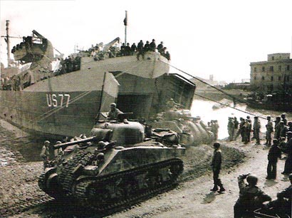 War ship tank