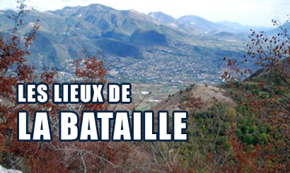 Les lieux de la bataille