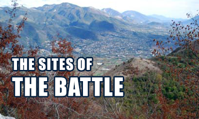 The sites of the battle